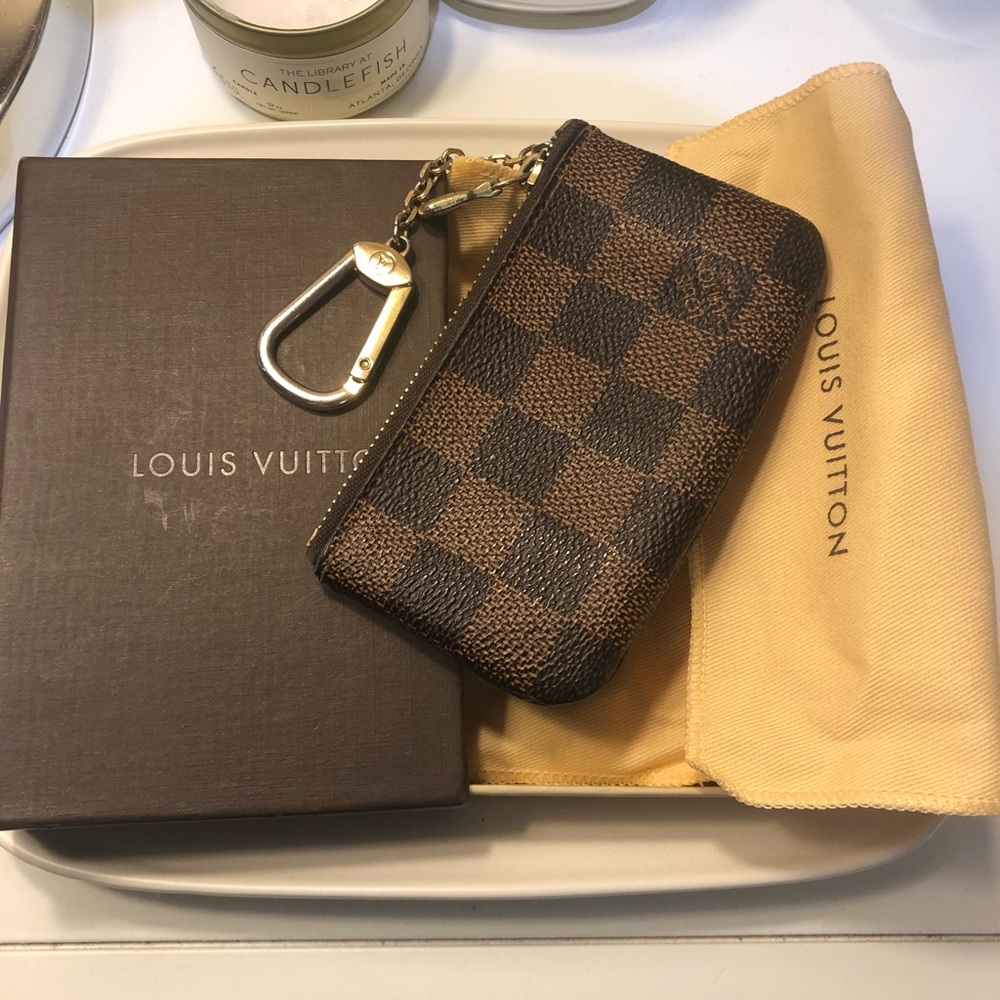 Louis Vuitton Damier Ebene Ponchette Cles Key